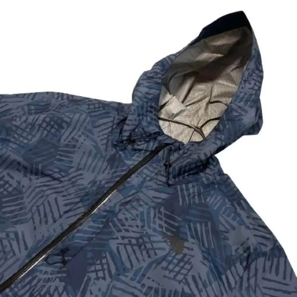 The North Face Alta Vista NF0A7QAWOQ5 Jacket Men's Navy Camo Print Nylon CLO15